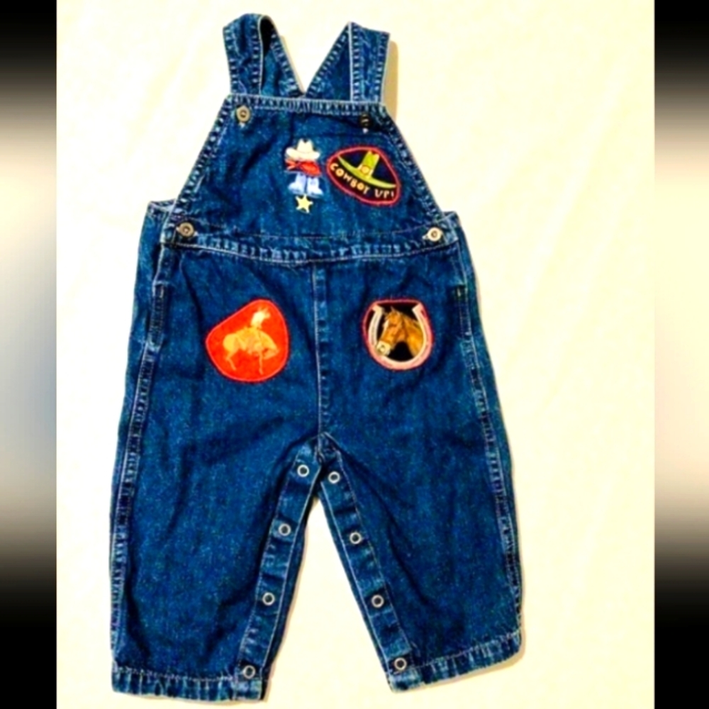 BABY JEAN OVERALLS COWBOY/COWGIRL